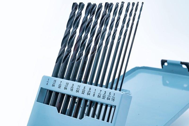 LLDSIMEX 13Pc 1/16"-1/4" x 64ths 6" Inch Long Aircraft Extension Drill Set - Image 4